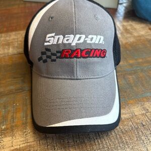 Snap-on Tools Racing Hat Grey flex Cap
Gray and black Snap-on Racing hat
